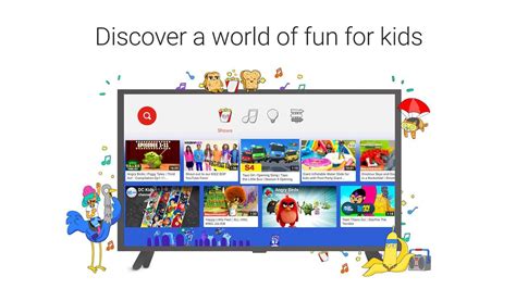 fzkids|YouTube Kids for Android TV .